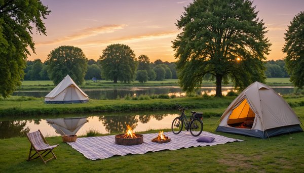 Meilleur camping près des châteaux de la loire